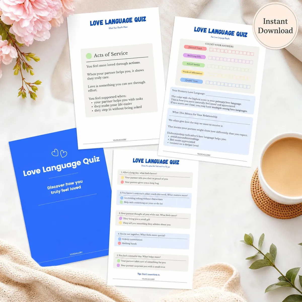Love Language Quiz for Couples