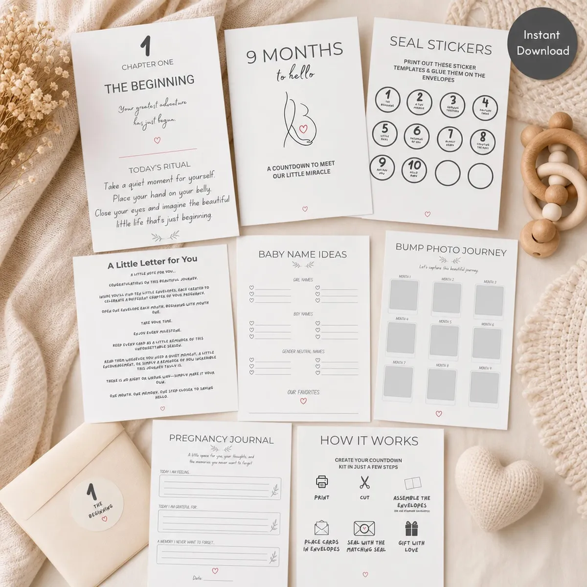 Pregnancy Keepsake Bundle