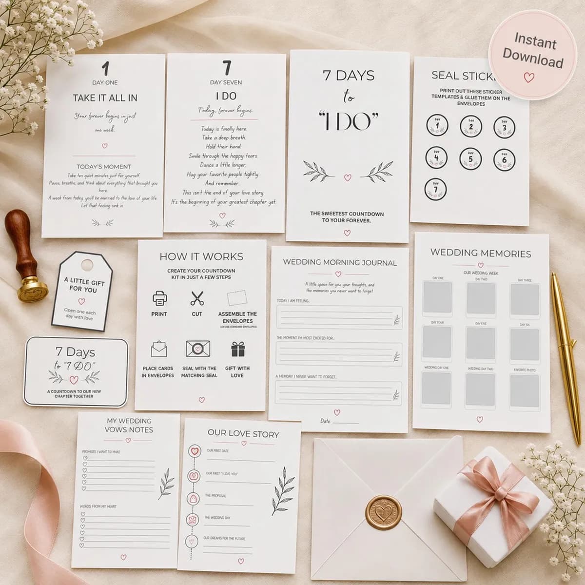 Wedding Countdown Gift