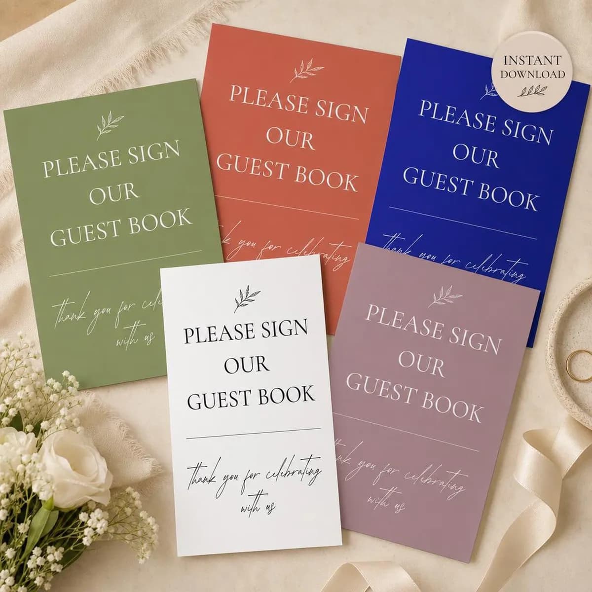 Wedding Guest Book Sign